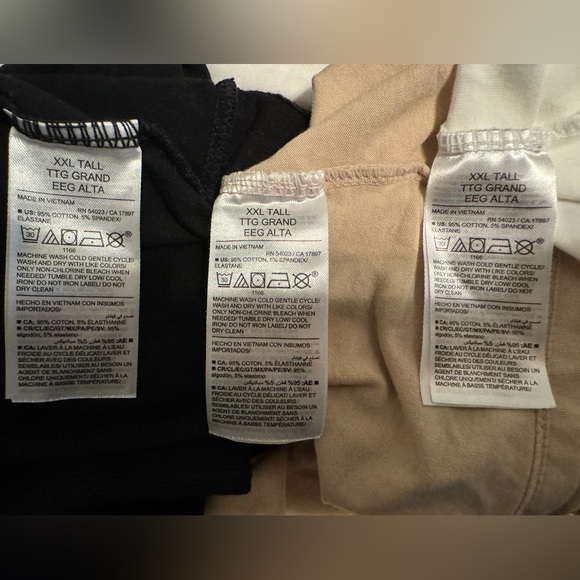 Old Navy - First Layer Cami Tank Tops x 3 - XXL Tall - Picture 7 of 8